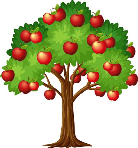 apple tree cartoon|free cartoon images of apples.